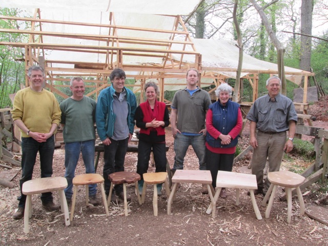 Green Woodwork Introduction 2014 - the finished projects